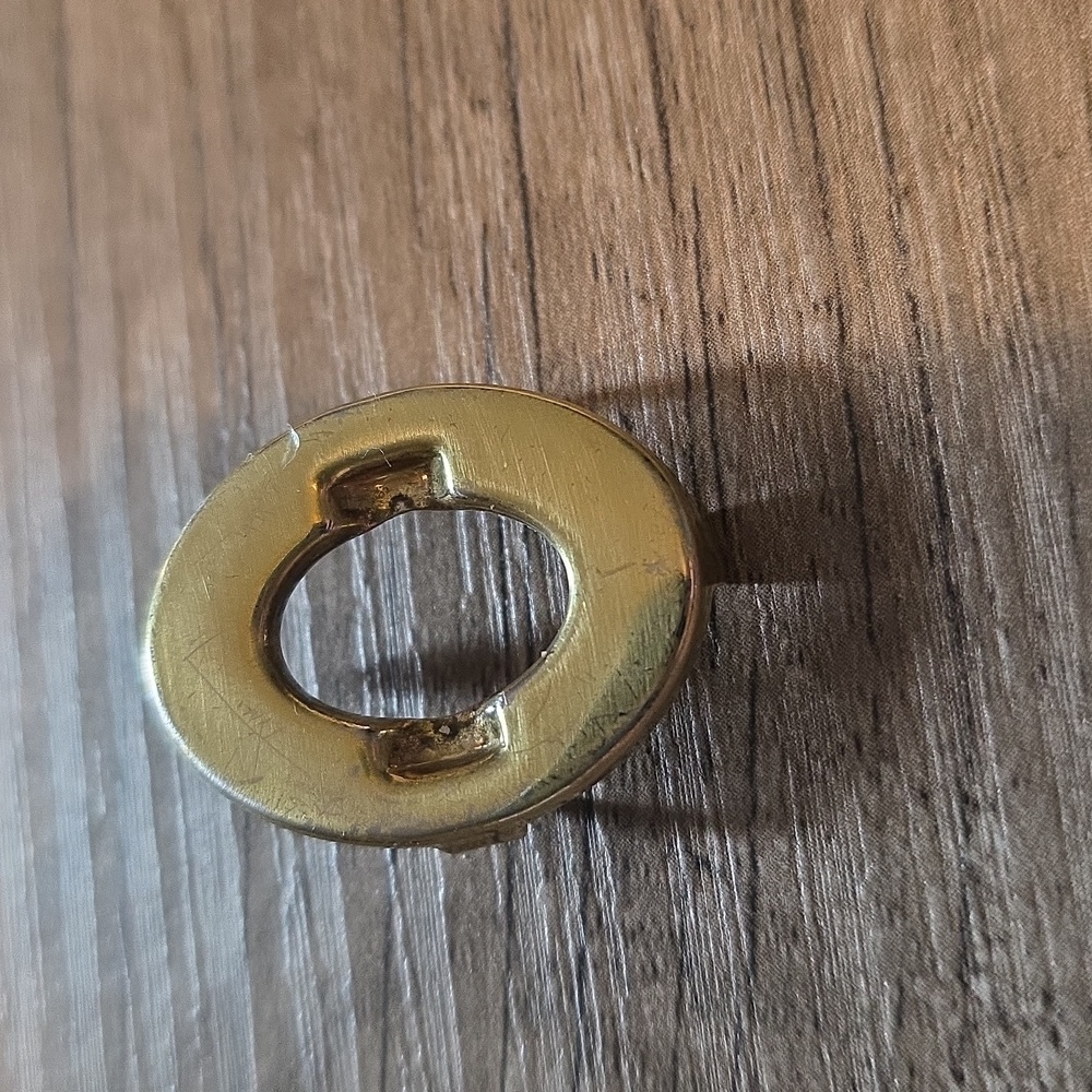 Coach Brass Hardware For A Vintage Large Legacy City Bag - Picture 5 of 6